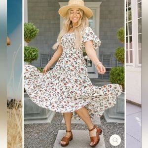 Ivy City Co. Sweet Caroline Dress sz M